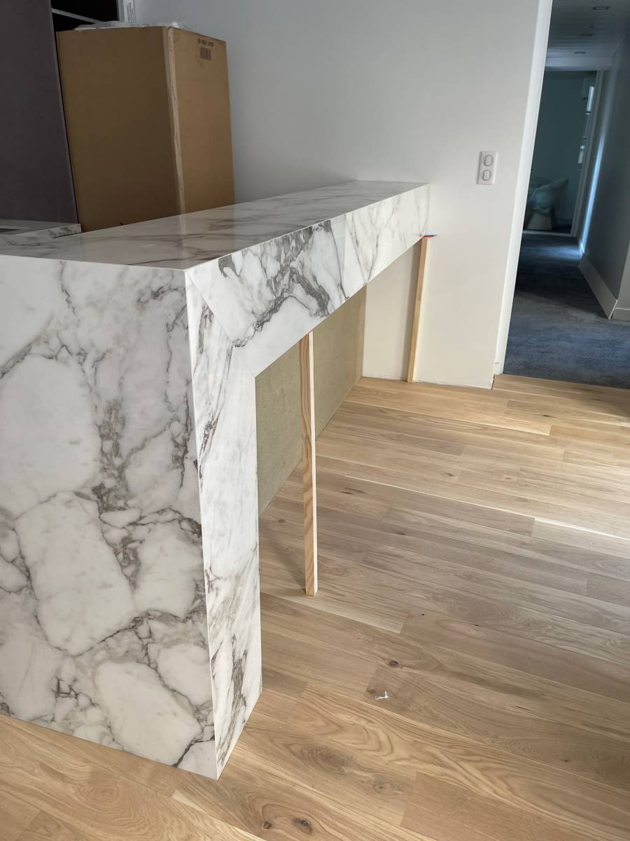 Aménagement d'une cuisine en céramique Marazzi à Lyon (69)