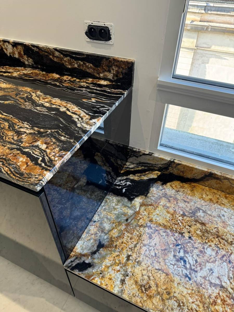 Décroché des plans de travail