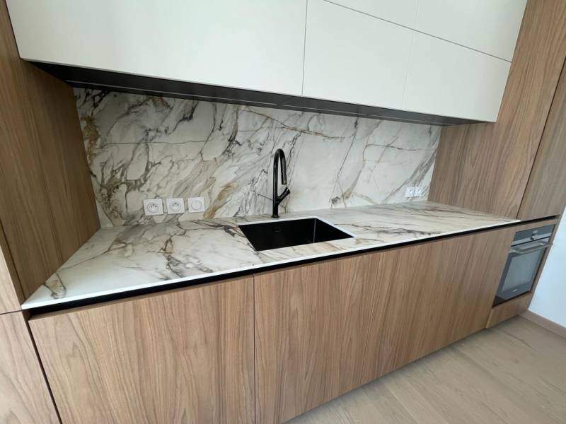 Plan de travail cuisine en céramique près d'Annecy en Haute-Savoie (74)