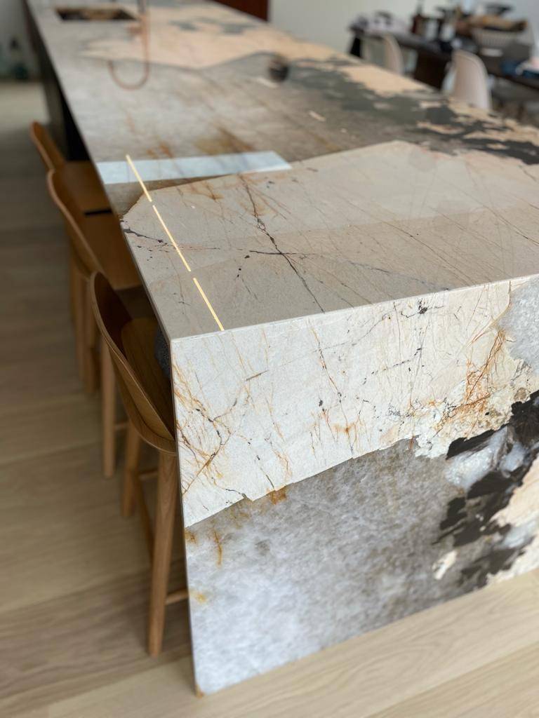 Dessus de cuisine en Quartzite Patagonia près de Lyon (69)