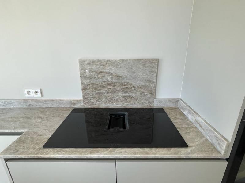 plan cuisson + sa crédence