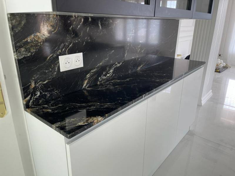 plan de travail + crédence